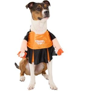 Cheerleader Walking Pet Dog Costume Adorable! New! Size Large